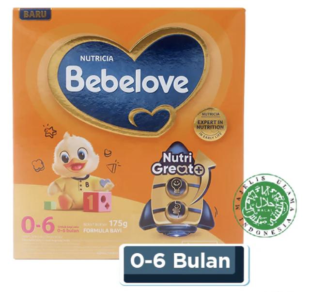 bebelove 1 0-6 175 gram dan 200 gram
