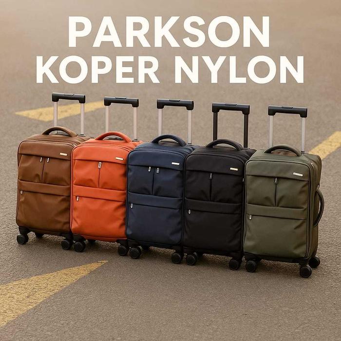 PARKSON ORIGINAL Koper nylon RINGAN 2,5kg original parkson uk 20inch/Koper kain/Koper waterproof Ber