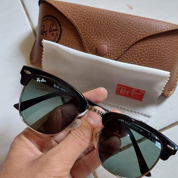 Kacamata Rayban Clabmaster RB3016 Lensa Kaca Original Secen