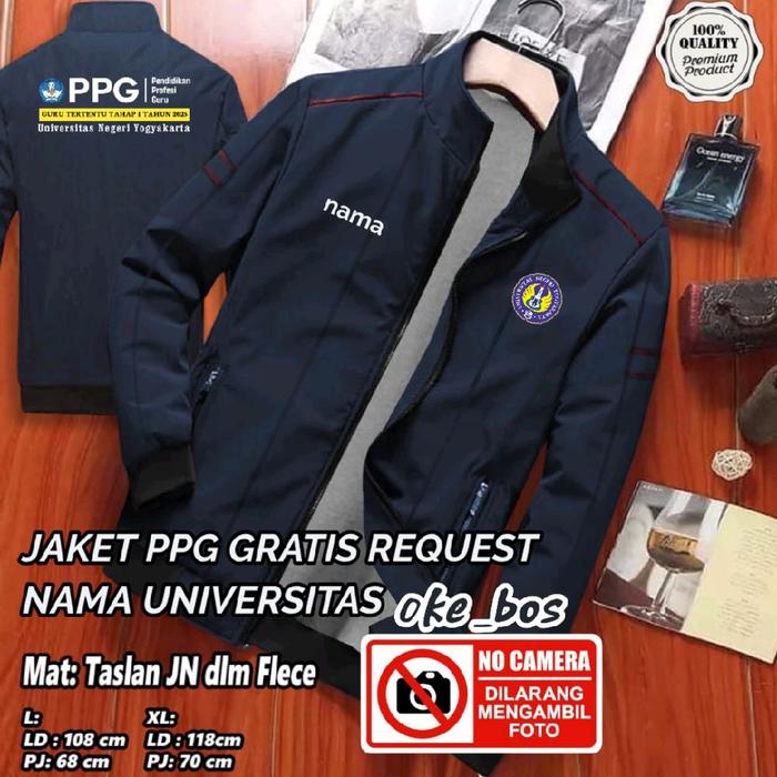 Oke_bos Jaket ppg tranformasi batch 1 2 3 ppg daljab guru tertentuTerbaru Sablon Polyflex Korea & DT