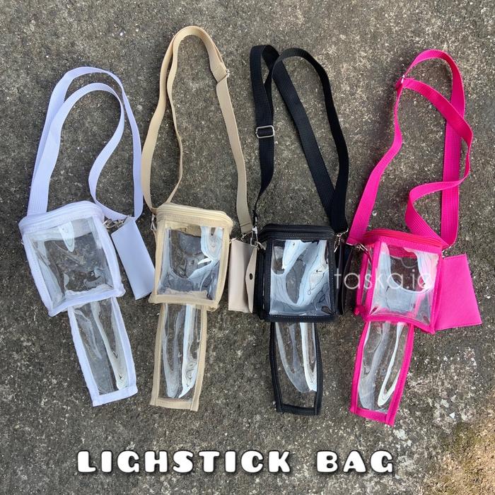 Lightstick Bag - Tas Ls pvc transparan NCTDREAM WAYV NCT127 SEVENTEEN SVT STRAYKIDS ENHYPEN BTS EXO 
