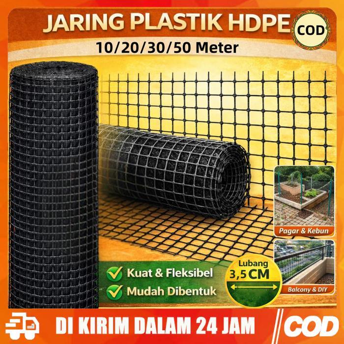 Tinggi: 2 Meter Jaring Pagar Plastik Taman Untuk Ayam Pagar Plastik Untuk Luar Ruangan Pagar Plastik