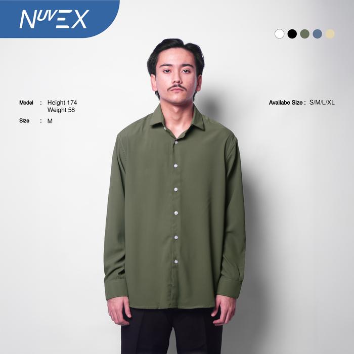 BYWAY - Flow LS Regular Collar Olive