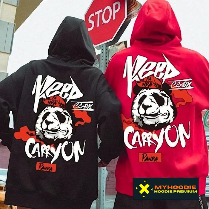 Hoodie Pria Carryon Panda