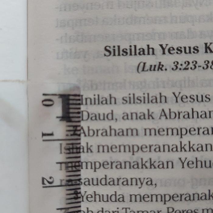 Alkitab Terjemahan Baru Huruf Besar Untuk Dibaca Sehari-Hari / Lansia Tbk