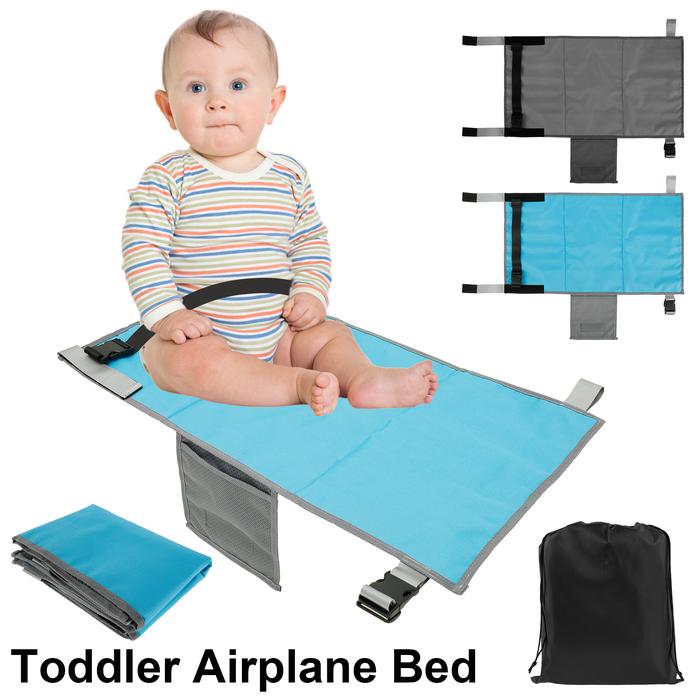 Kids Travel Airplane Bed Baby Pedals Bed Portable Travel Foot Rest