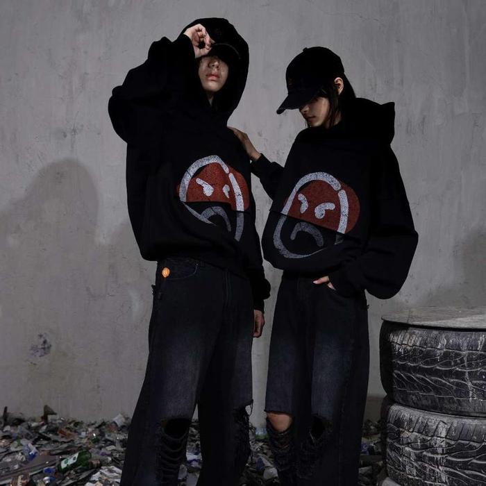 Hoodie - FAITH FADE - Angey Double Layer Hoodie (Jaket)