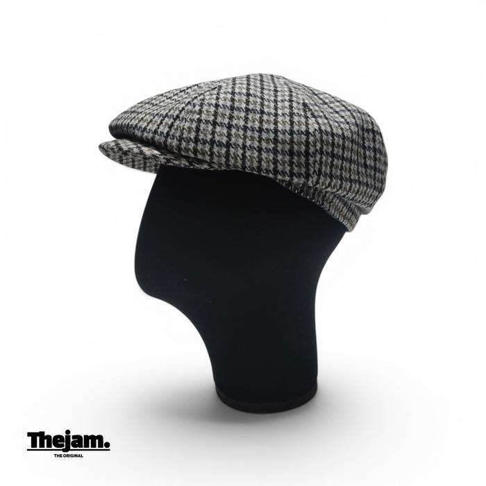 Thejam. Gatsby hat wool houndstooth | Topi Gatsby