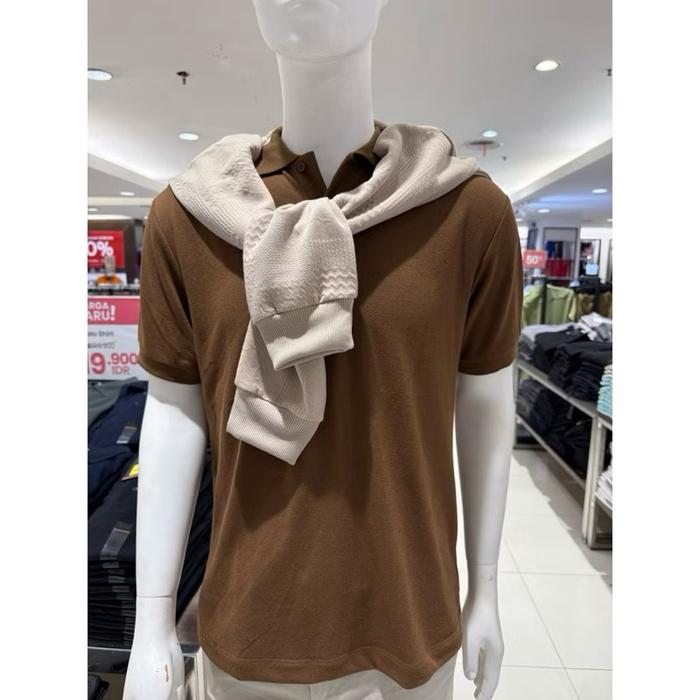 Polo Shirt Cole Motif Polos Banyak Warna S-XXL untuk Pria