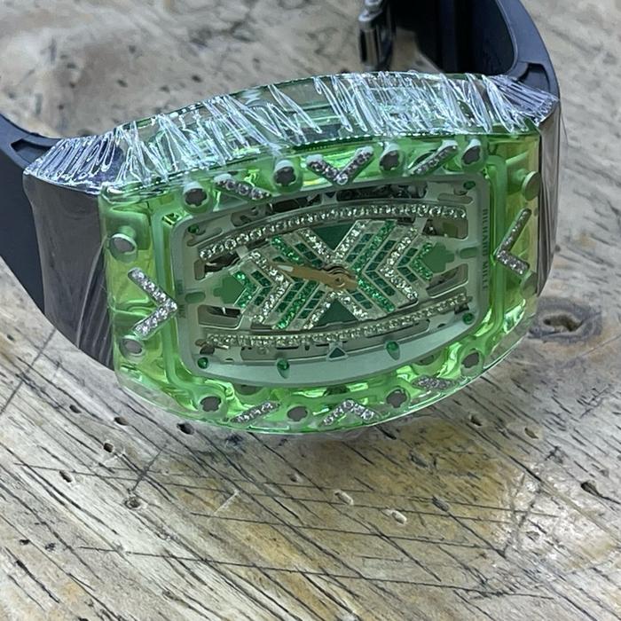 Rich4rd M**l3 RM 07-02 / RM 037 Emerald (green sapphire case) SUPER CLONE HIGH TIER 5 (Ultimate Clon