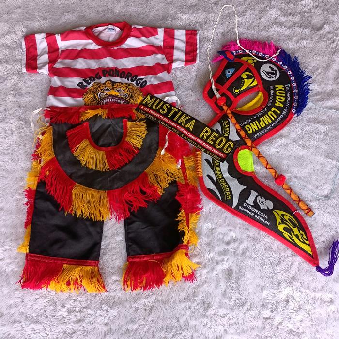BAJU REOG. BAJU REOG ANAK. BAJU JARANAN. BAJU JARANAN ANAK. BAJU KEPANG ANAK. KUDA KEPANG. KUDA LUMP