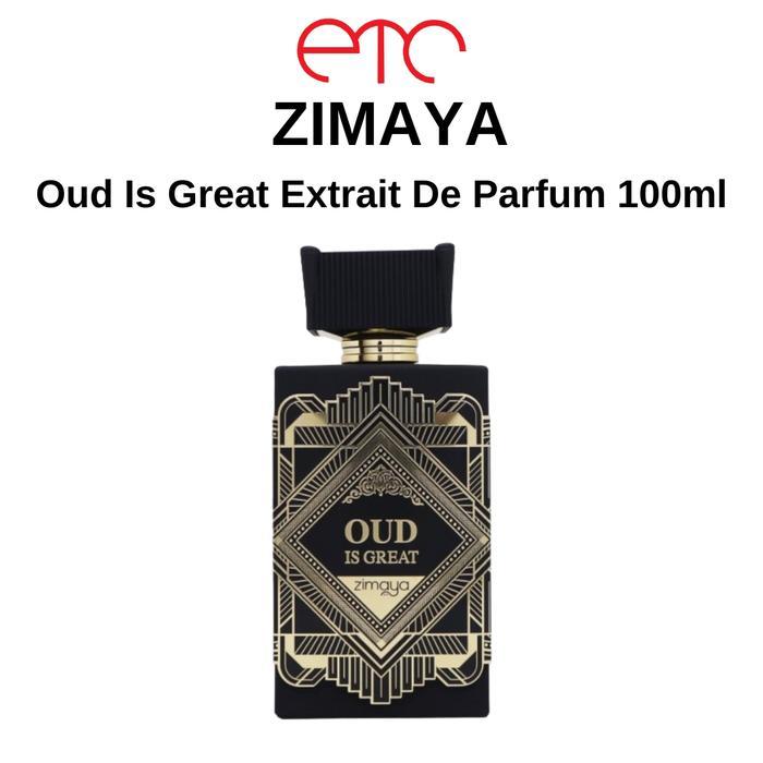 (PROMO) PARFUM AFNAN ZIMAYA OUD IS GREAT EXTRAIT DE PARFUM 100ML FOR UNISEX