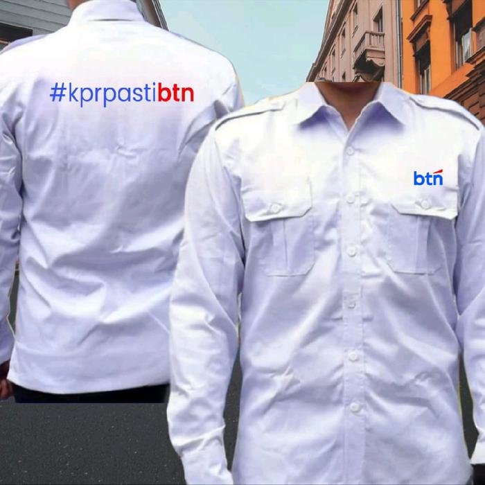 kemeja KPR pasti BTN baju KPR pasti BTN seragam KPR pasti BTN pdh KPR pasti BTN kemeja kerja KPR pas