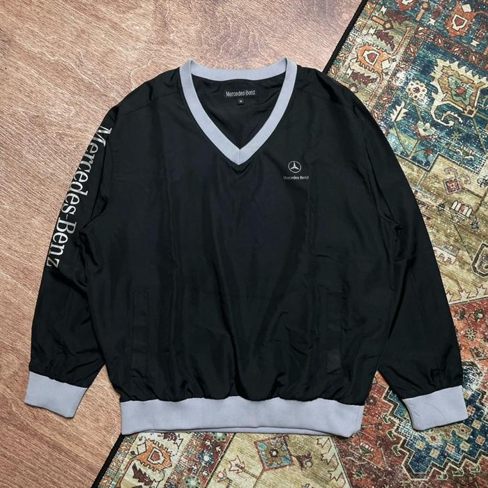 Vneck Merchedes Benz not honda sportwear streetwear windbreaker jacket
