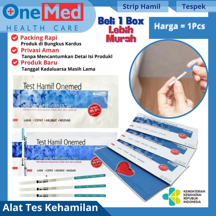 ONE MED - ALAT TES KEHAMILAN TESTPACK ONEMED TESPEK PREGNANCY SENSITIF DIGITAL - 1 PCS