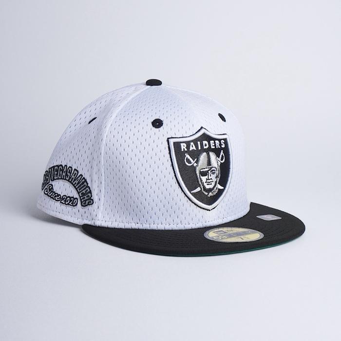 Topi new era original raiders jersey mesh cap