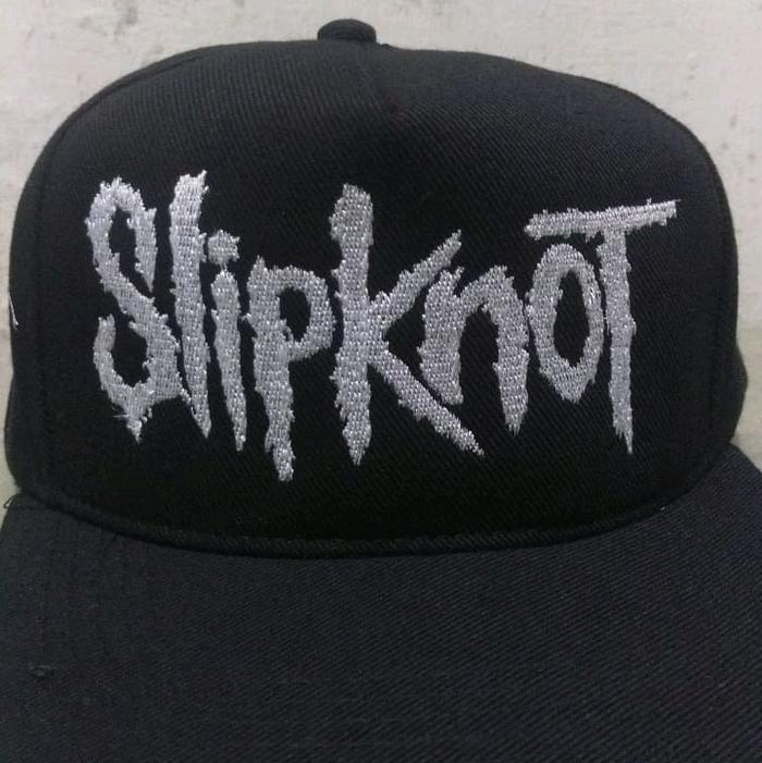 topi slipknot #snapback #slipknot