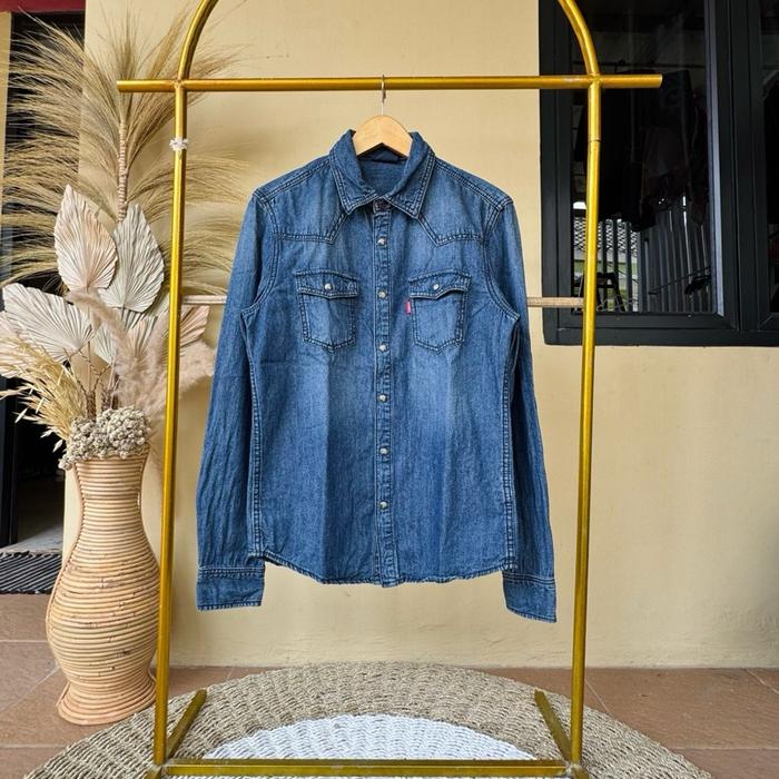 KEMEJA DENIM DICKIES S ORIGINAL