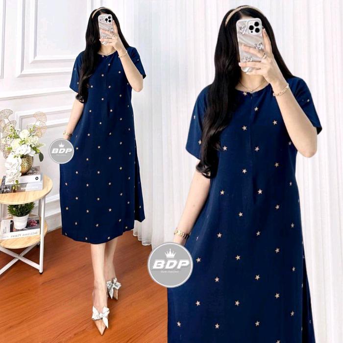 Daster Rayon Wanita Terbaru 2025 | Daster Rayon Wanita Kekinian | Daster Rayon Viral Wanita Ibu Meny