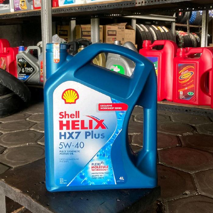 OLI SHELL HELLIX HX7 PLUS 5W-40 4Liter