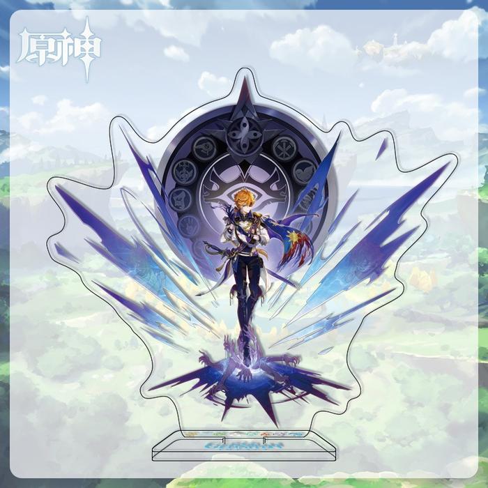 Genshin Impact Acrylic Standee SNEZHNAYA MONDSTADT: Diluc, Venti, Klee, Albedo, Eula, Childe, Arlecc