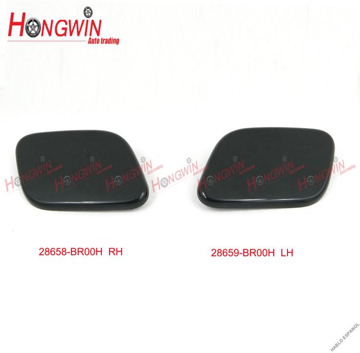 Bumper Depan Kanan & Kiri Mobil Lampu Depan Lampu Washer Spray Nozzle