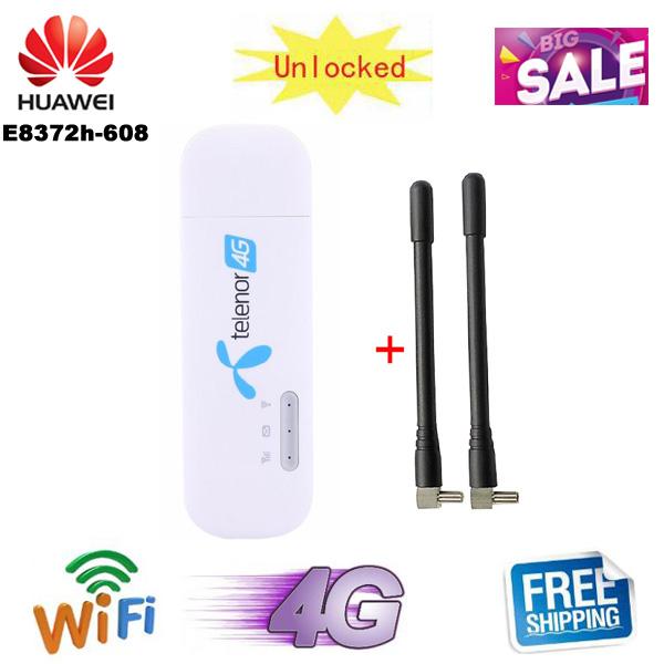 Unlocked 150Mbps Huawei E8372 E8372h-608 4G LTE Wifi Modem dongle