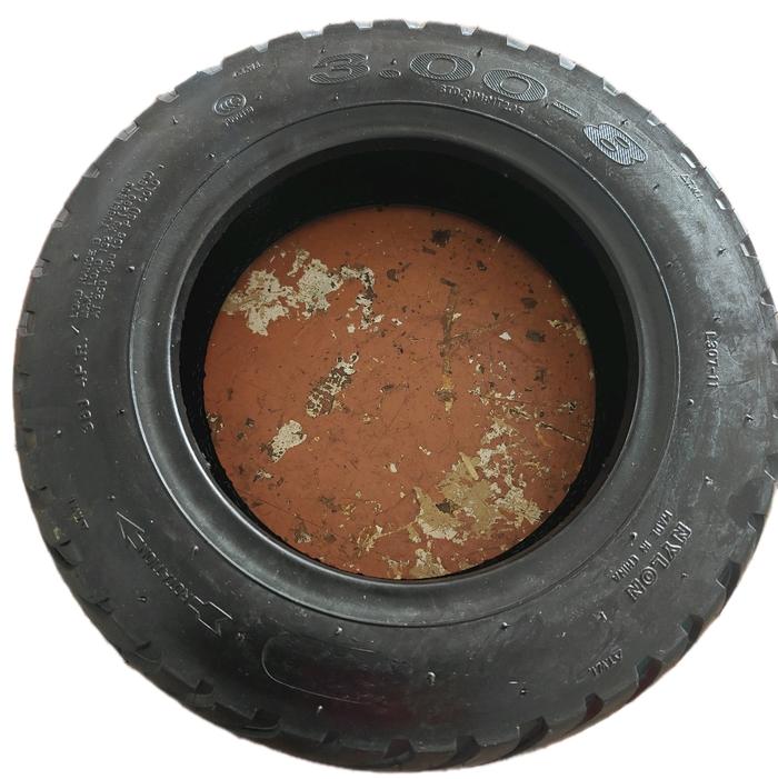 BAN LUAR TUBELESS UKURAN 3.00-10 UNTUK SEPEDA LISTRIK 3 RODA SEPERTI UWINFLY MALEO, EXOTIC SIERRA, P