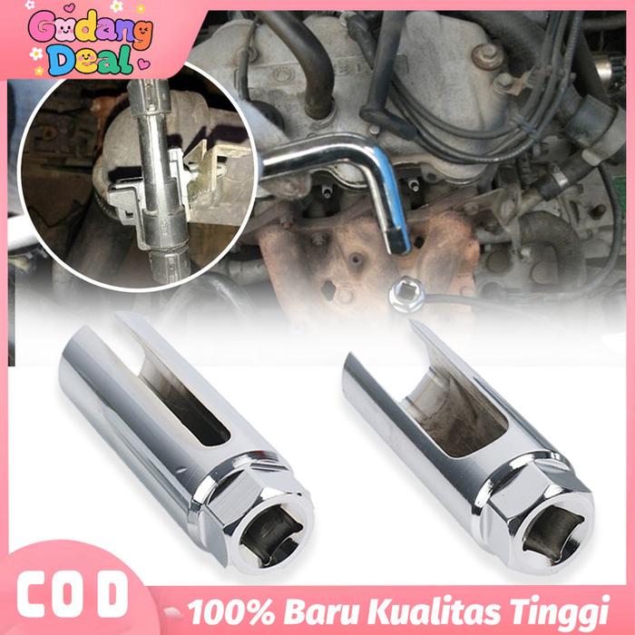 22mm Kunci Sensor O2 Mobil Oxygen Sensor Socket Sensor Oksigen Mobil Socket Wrench