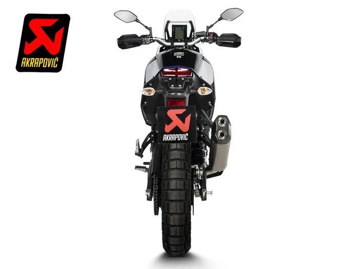 Knalpot Slip-On Titanium Carbon Tenere700 Original Akrapovic