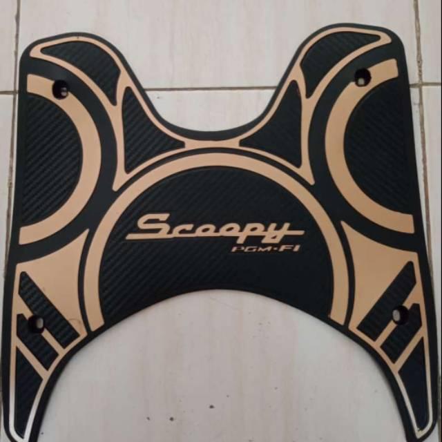 karpet scoopy fi/pijakan kaki scoopy fi new