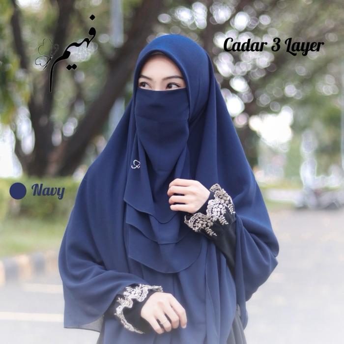 FAHIMY NIQOB - Cadar Tali 3 Lapis by fahimy niqob