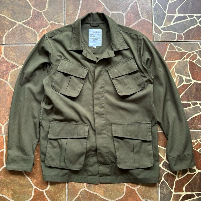 Timechine Jungle Fatigue Jacket Olive Green