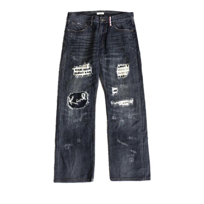 Karl helmut patchwork jeans
