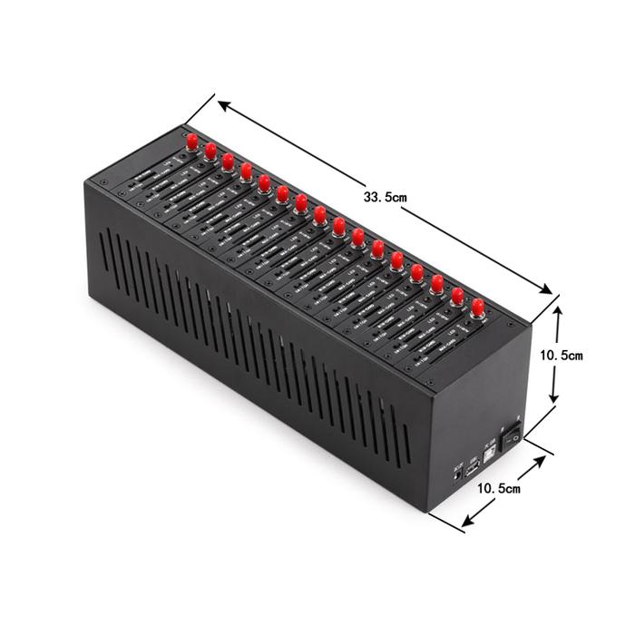 FIMT 16 Port Modem Pool for send SMS MMS with MC39I Module SMS