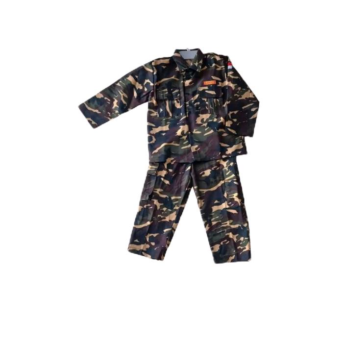 Setelan Baju Banser  Anak  TK/SD