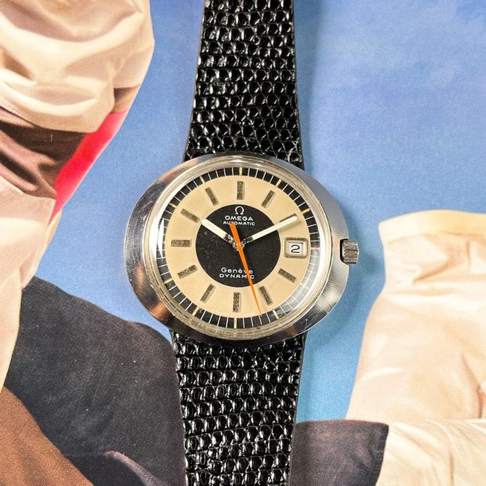 Jam tangan Omega Geneve Dynamic, Automatic Movement , Men Classic Watch