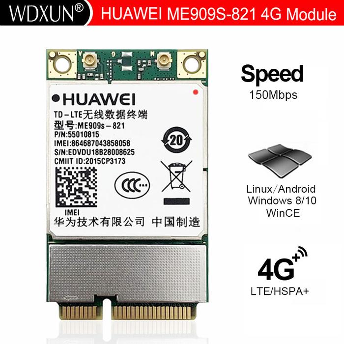 Huawei 4G module ME909S-821 Mobile Unicom Telecom Netcom 3 with 4G