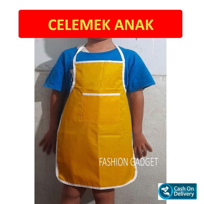 Clemek Anak Apron Masak Kid Apron Anak Celemek Masak Children Apron Kids Apron Clemek Masak Perlengk