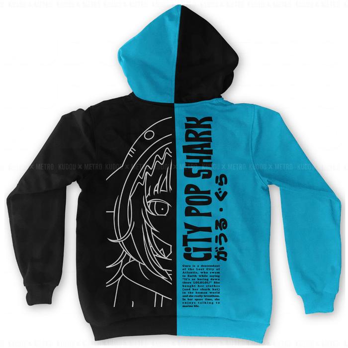 Hoodie Gawr Gura Inverted Anime Gawr Gura