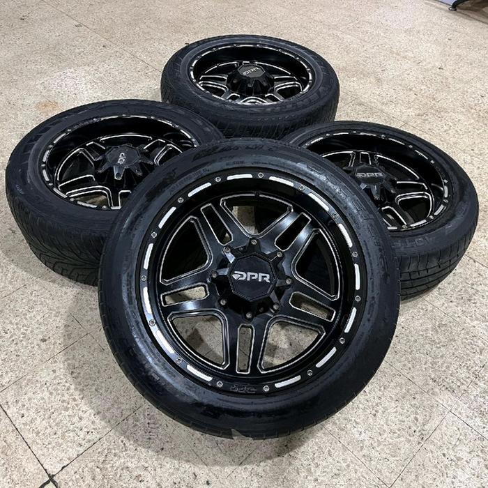 VELG DPR R20 VELG MOBIL RING 20X9 pcd 6x139 DAN BAN BISA BUAT PAJERO, FORTUNER, HILUX, DLL.