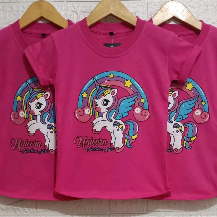 Kaos anak cewek Nineteen.