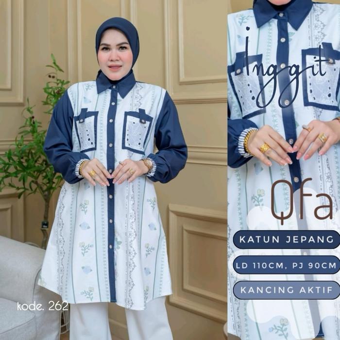 Gamis Muslim INGGIT untuk Wanita Dewasa Syari Maxi Lebaran Dress - Pesta, Remaja