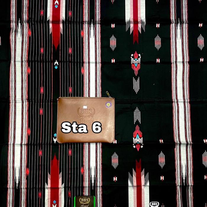 Sarung bhs royal PGA silver motif kwg goyor