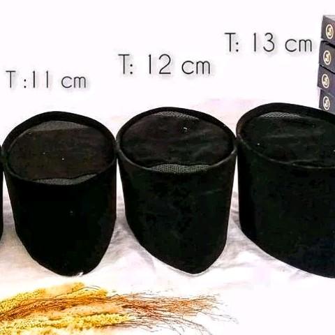 Songkok peci hitam tinggi kopiah hitam tinggi 11Cm,12Cm,13Cm,14Cm,15Cm songkok peci kopiah madura pr