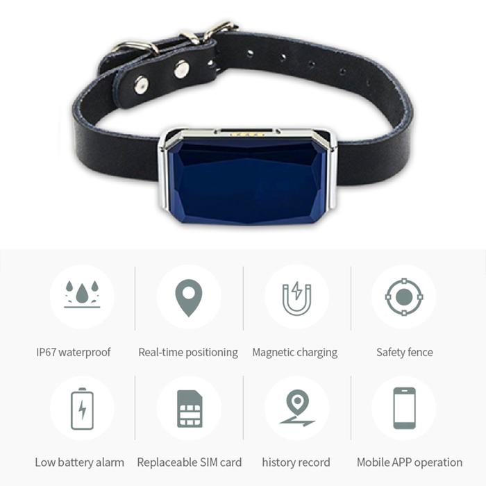 G12 Positioning Tracker Wearable Smart Pet Detection Tracker