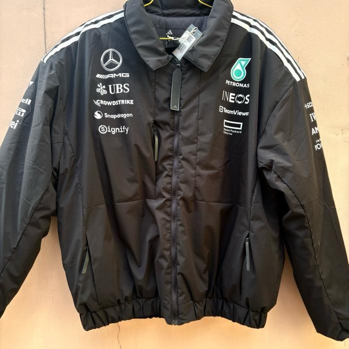 Jaket Formula One / F1 petronas Brand New (1:1) Pria Hitam  Waterproof