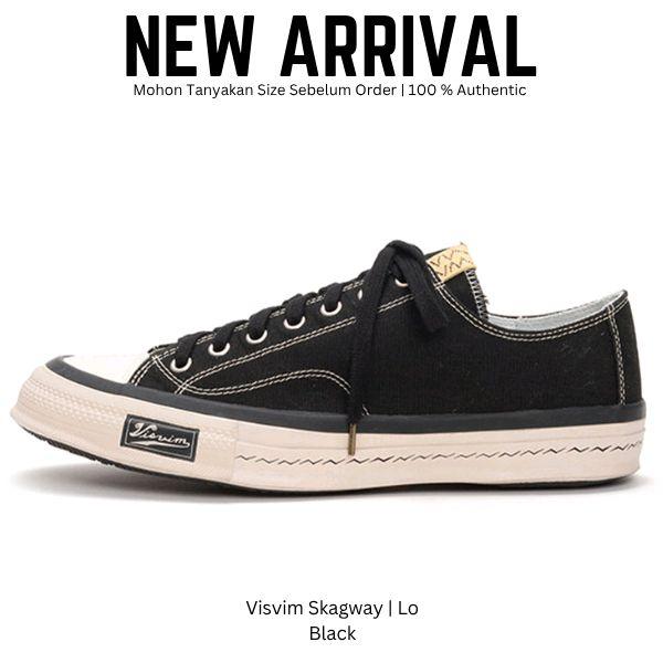 Visvim Skagway Sepatu Sneakers Pria Original 100%