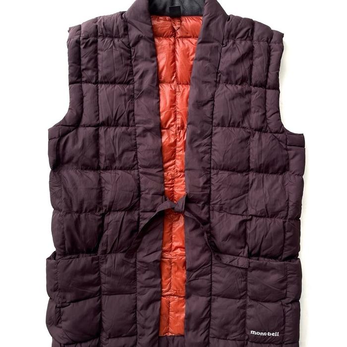 Montbell Kimono Padded Vest Japanese style (VT-389) S fit M 75x55