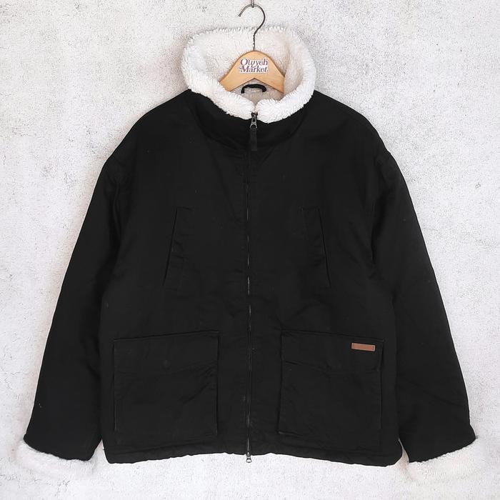 WHO AU Jacket Dumble Jaket Sherpa Tebal Size XL